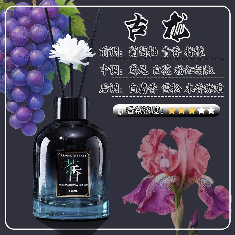 古龙香薰挥发液150毫升油溶性进口香薰精油补充液卧室家用持久