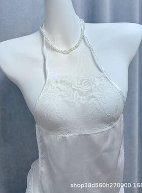 新款古装大码汉服套装睡衣女性感古代肚兜制服雪纺纱睡裙94