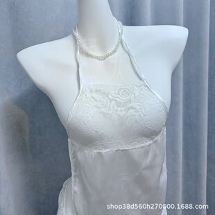 新款古装大码汉服套装睡衣女性感古代肚兜制服雪纺纱睡裙94