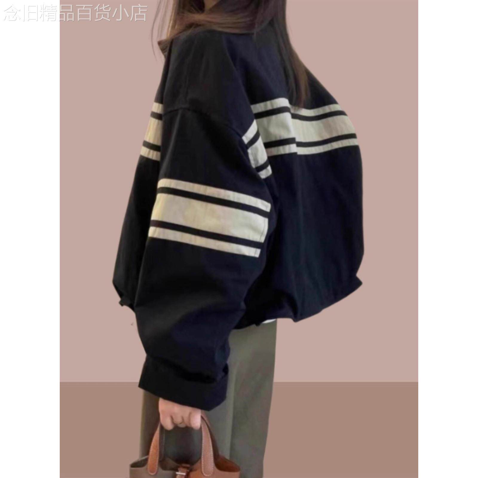 棒球服外套女士春秋2026欧货新款小个子短款休闲宽松爆款夹克上衣