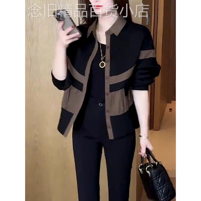 时尚短款外套女2025秋季新款洋气显瘦百搭小个子休闲宽松夹克上衣