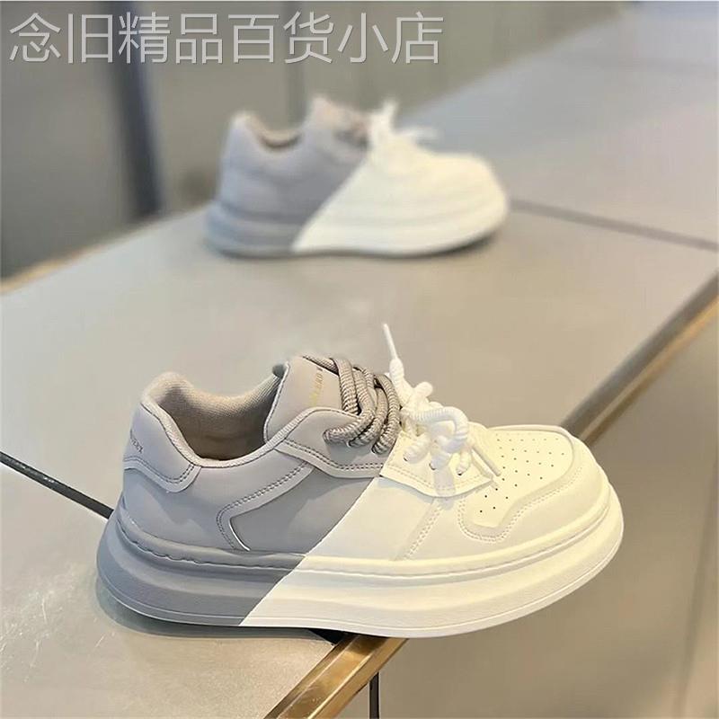 轻奢潮牌男鞋2025秋季男士高级感运动休闲小白板鞋时尚内增高潮鞋