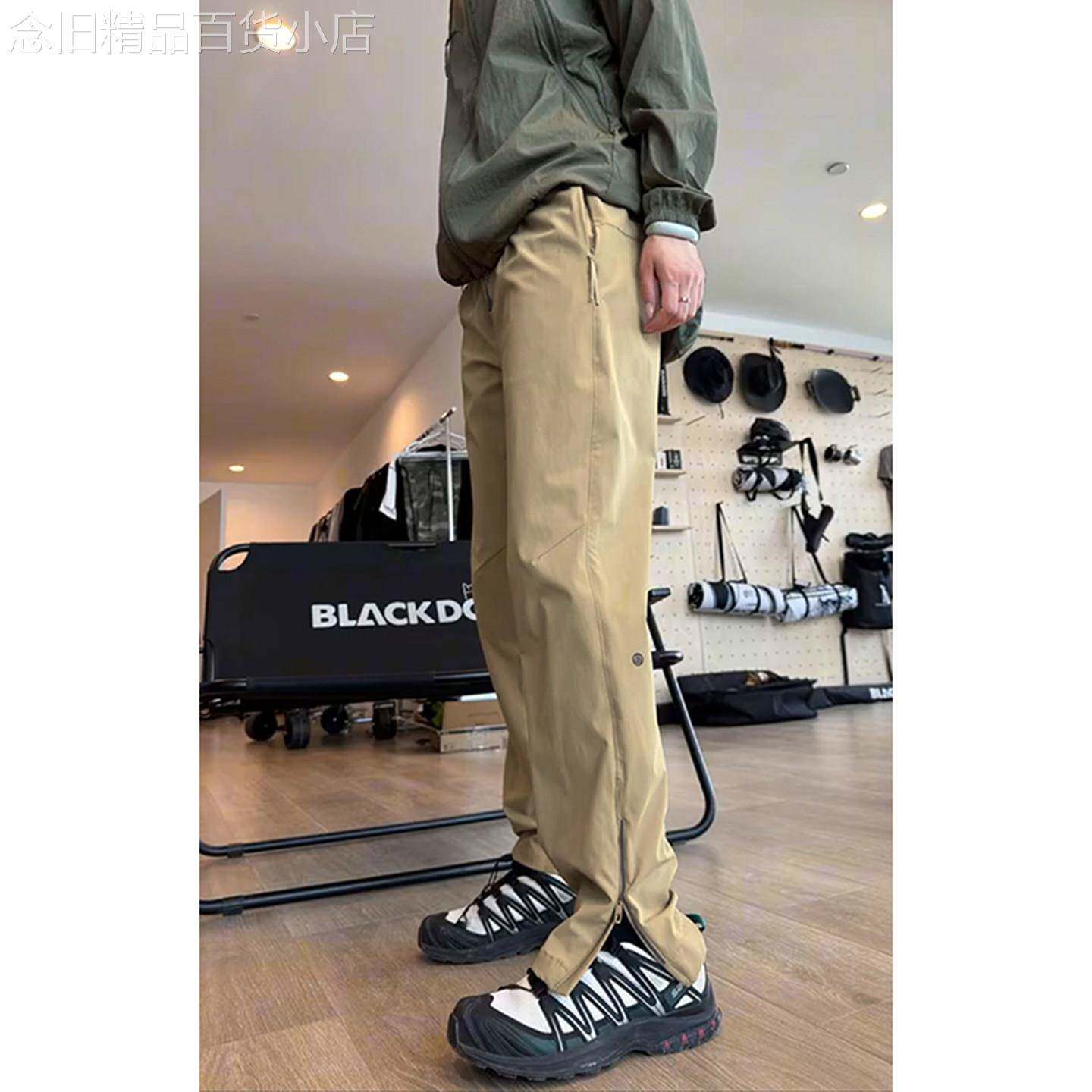 【特价高品质冲销量】侧拉链软壳冲锋裤男防风防水工装户外登山裤