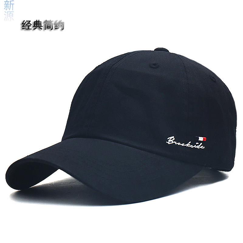 代购潮牌棒球帽男简约字母防晒帽男女士鸭舌帽春夏遮阳百搭纯色帽