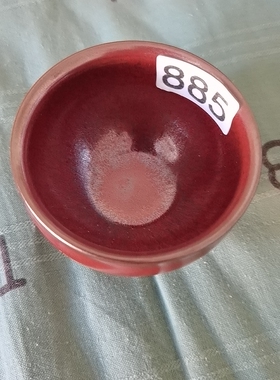 翁可杰大师作品铁胎将军器型柿红豪丝8.8口径