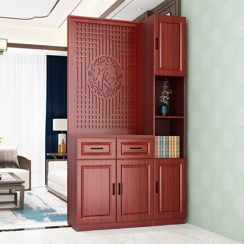 简约现代入户新中式玄关柜