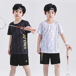 儿童羽毛球服男女学生套装专业比赛训练运动队服速干网球衣定制