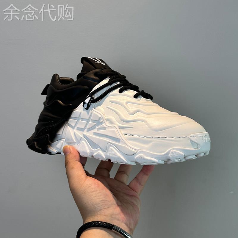 都市男神气质~Minimalism Aquaman小众老爹鞋男厚底小白鞋内增高