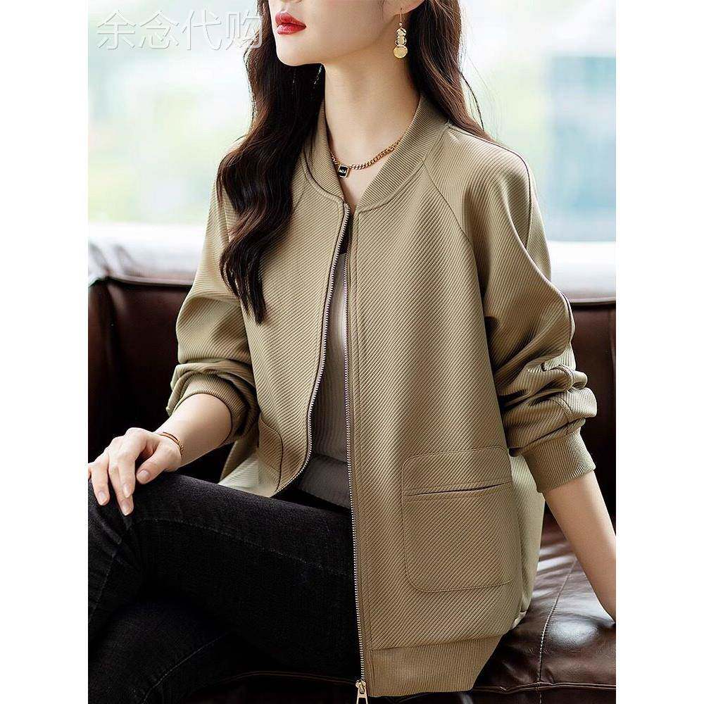 潮牌棒球服女2025春秋新款大码短外套爆款胖mm洋气夹克时尚上衣服