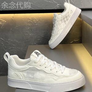 【海外奢品】男鞋夏季新款冰丝网面透气低帮通勤百搭潮流休闲板鞋