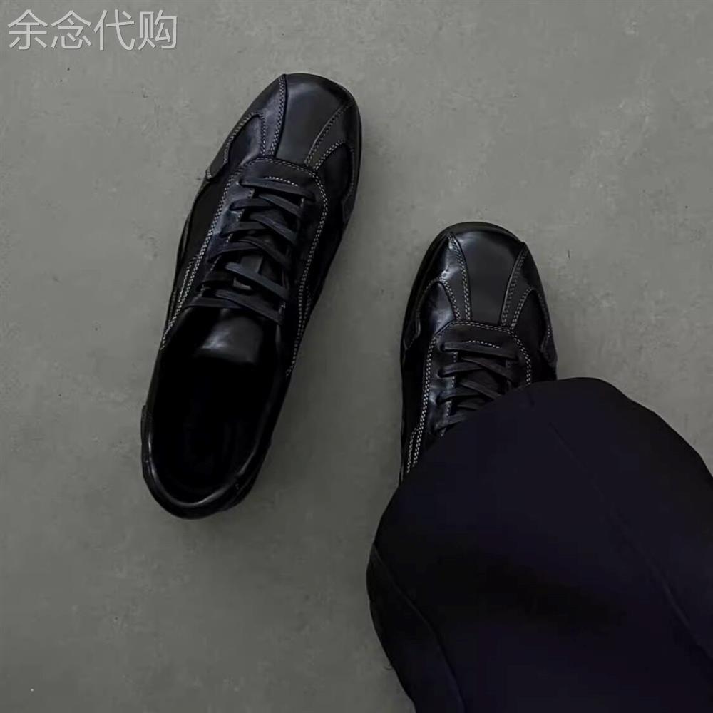 松弛感帅气穿搭~CKL Backup!小众时髦轻质德训鞋男女休闲大码皮鞋