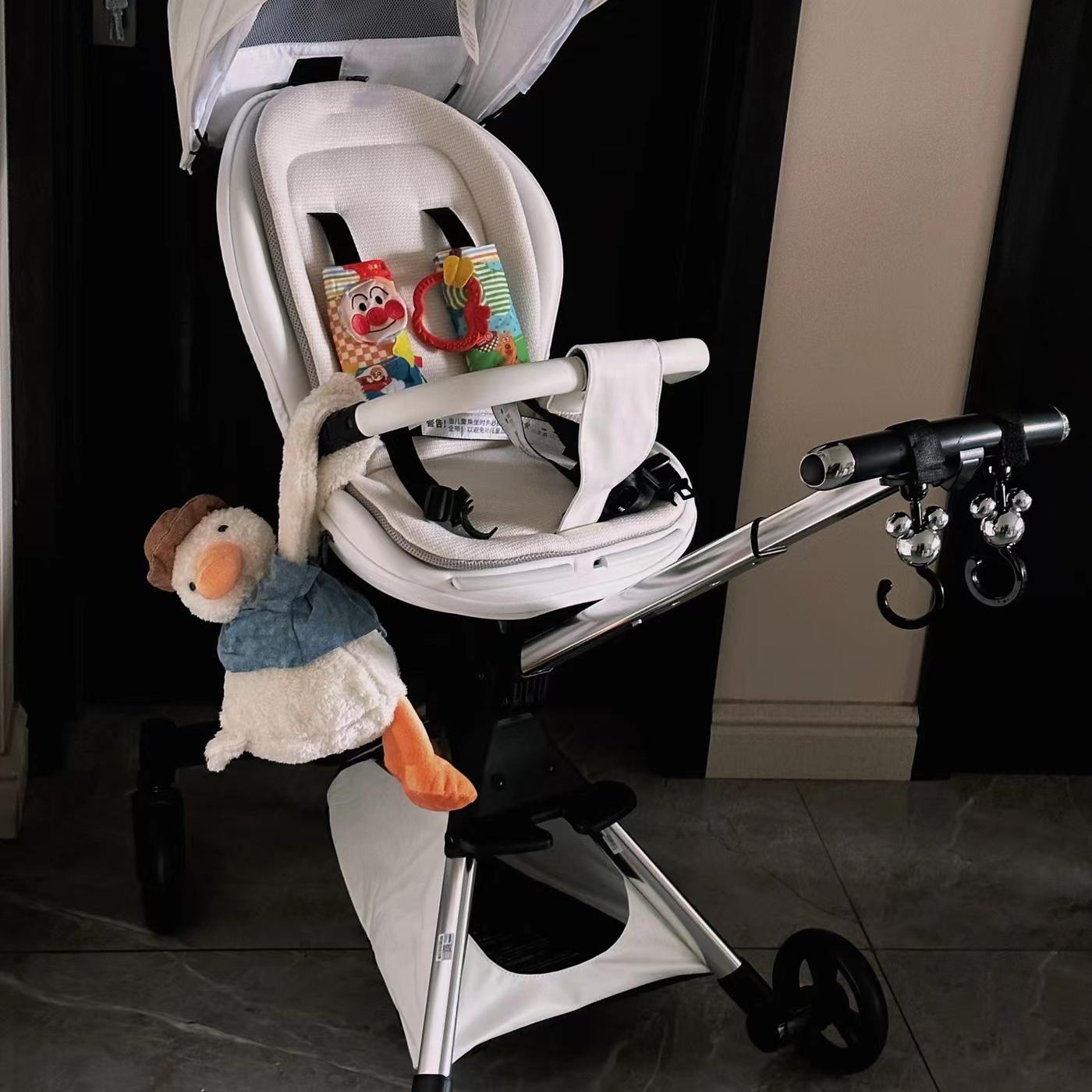 适用DearMom大白车DM遛娃神器改造装饰配件母婴包杯架风铃小红书