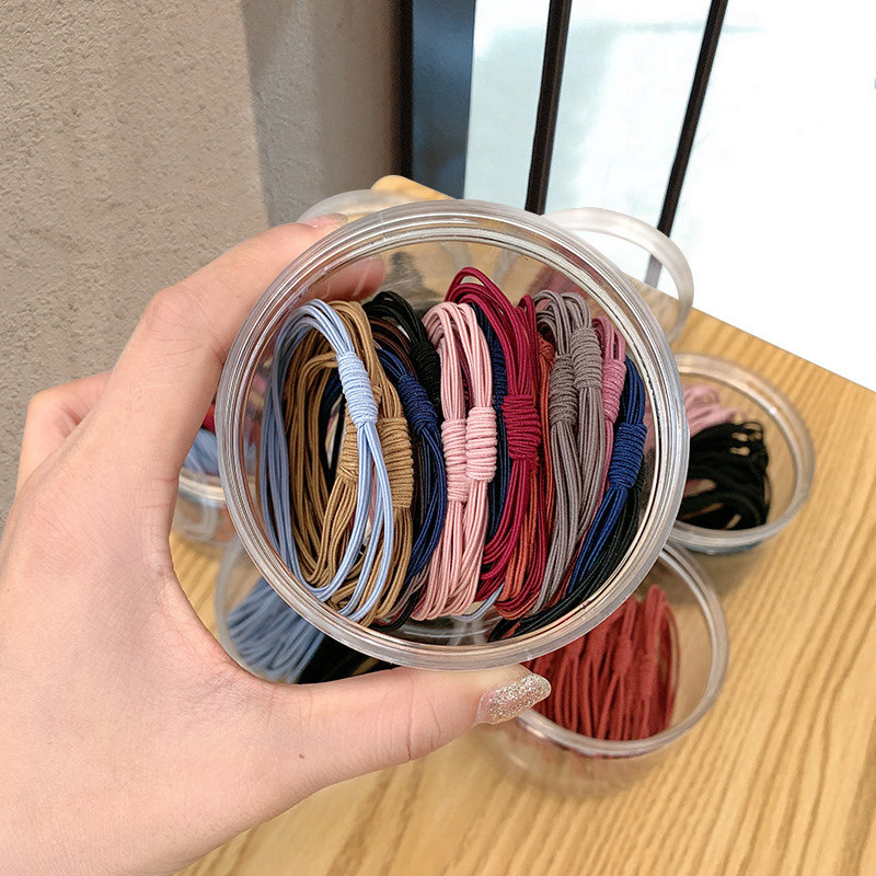 the republic of korea Basics Hairpin Elastic Elastic High elasticity durable Hair tie Tousheng Ponytail Hair rope temperament Headdressin the Accessories/Fashion Jewelry, Hair Accessories  category - from Buy2taobao.com to provide professional Taobao agent buy service