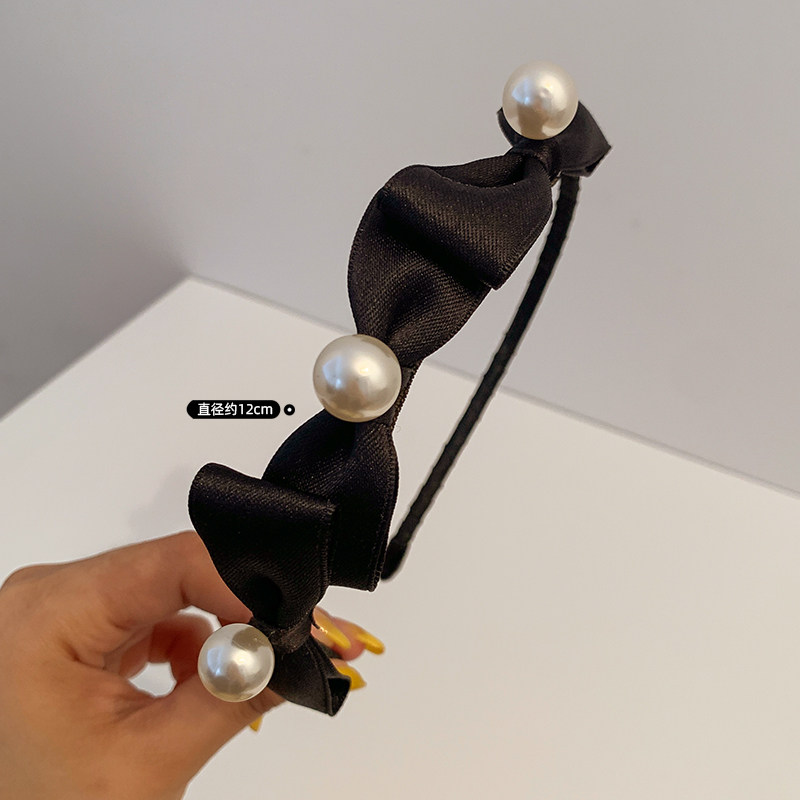 浪漫法式感 複古珍珠蝴蝶結發箍甜美百搭頭箍網紅外出發卡發飾品在類目 飾品/流行首飾/時尚飾品新, 髮飾中 - 來自Buy2taobao.com提供專業的淘寶代購服務