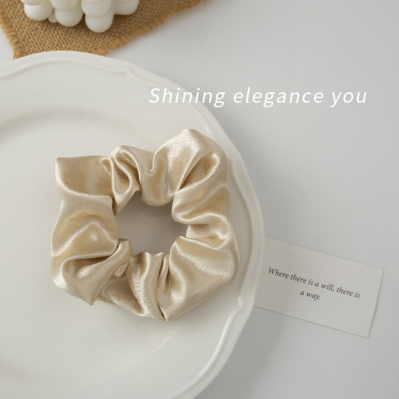 法式少女絲光緞面大腸圈複古純色發圈紮馬尾發繩發帶韓國發飾頭飾在類目 飾品/流行首飾/時尚飾品新, 髮飾中 - 來自Buy2taobao.com提供專業的淘寶代購服務