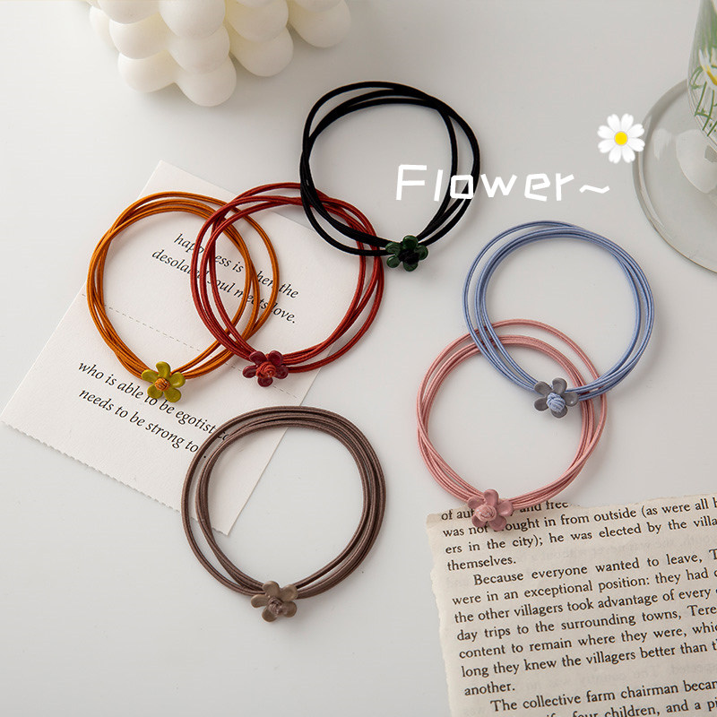 头绳女基础发圈橡皮筋小花雏菊发绳韩国ins网红可爱简约森女扎发在类目 饰品/流行首饰/时尚饰品新, 发饰中 - 来自Buy2taobao.com提供专业的淘宝代购服务