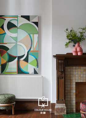 Liang Manqi Impermanence Series 1 现代几何抽象艺术客厅卧室