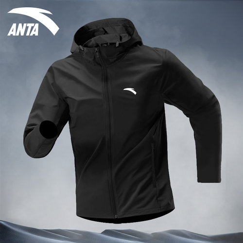 安踏外套男防泼水休闲运动外套