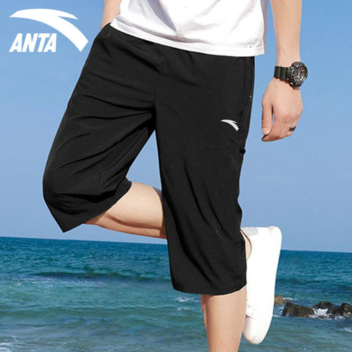 安踏男士七分裤男七分裤