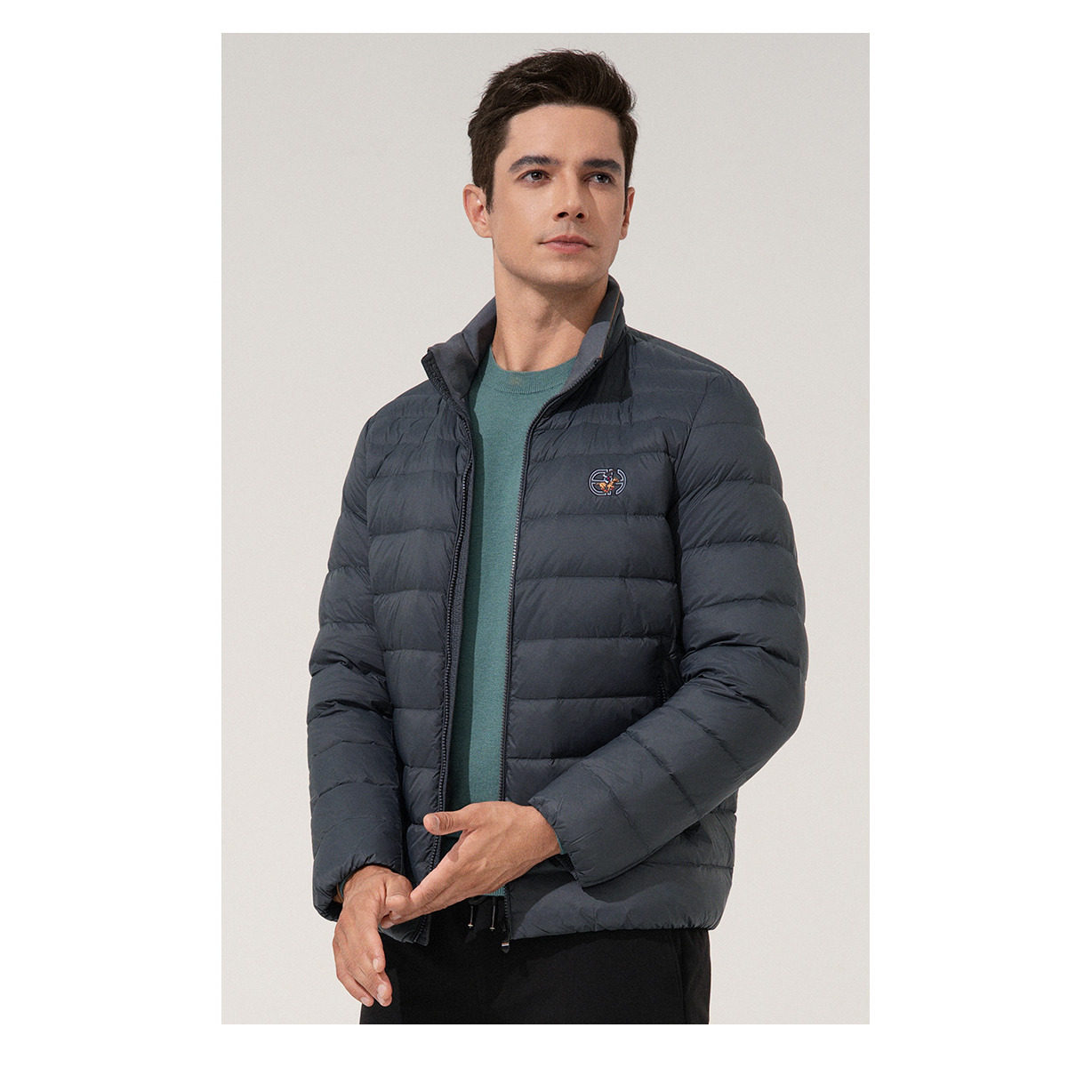 【透气90白鸭绒】比华利保罗秋冬季新款排骨羽绒服不跑绒短款外套,男装,羽绒服,淘宝优惠券,粉丝福利购,淘宝优惠卷