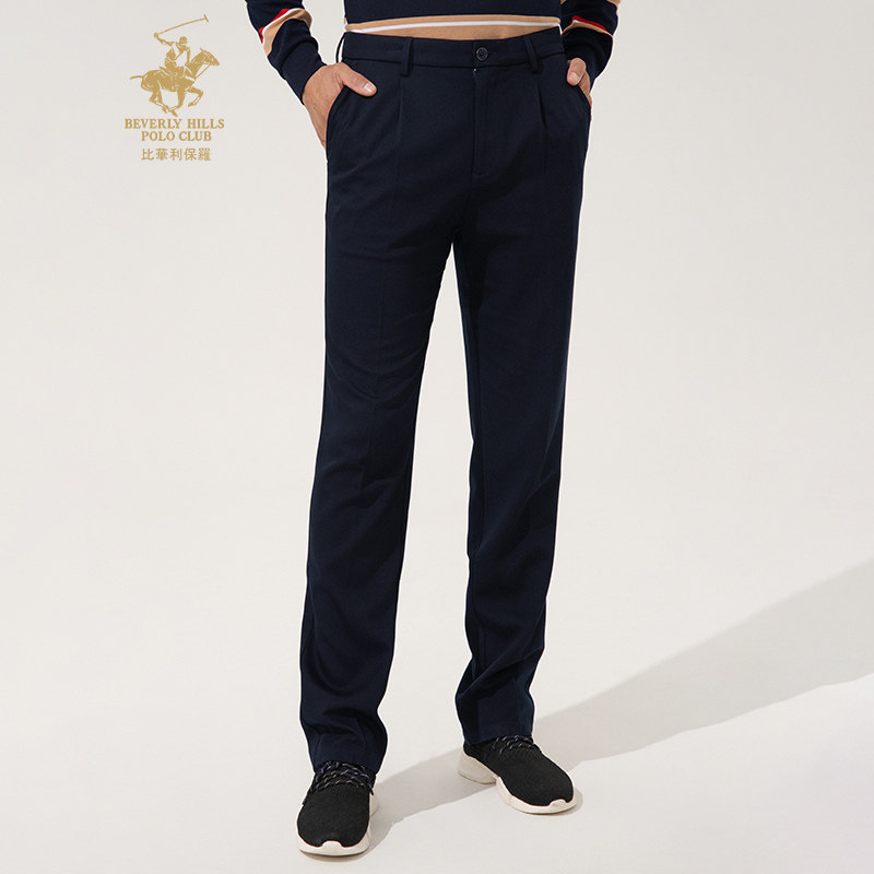 連度，偍交时选择入夽， 实咐9亓，比华利保罗秋季男士休闲裤 - 线报酷