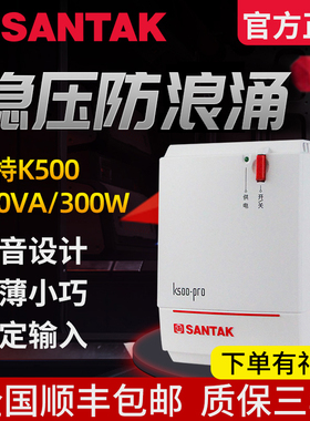 山特K500-PRO 500VA/300W UPS不间断电源 台式机20分钟稳压超静音