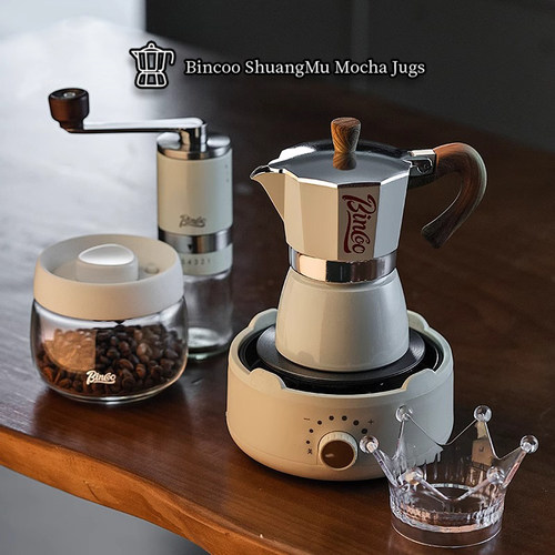 Bincoo双木咖啡摩卡壶油脂丰富