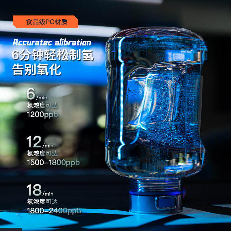亚马逊热卖1.5L吨吨桶富氢水壶氢