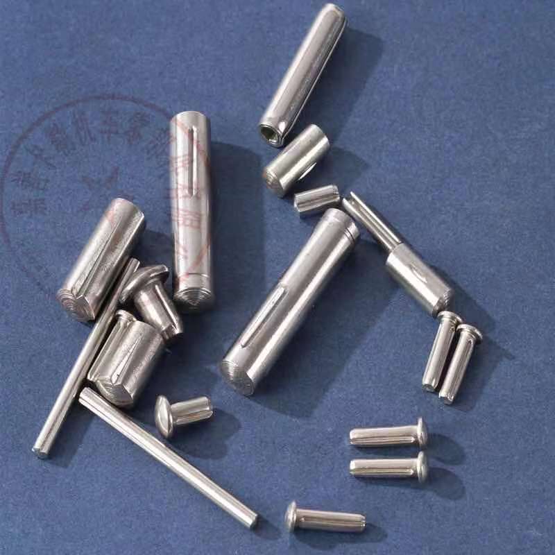 不锈钢开槽销卡勒屿金圆头槽销