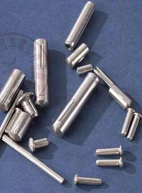 IOS8746 圆头槽销DIN1476不锈钢材质开槽销304 M2M3M4M5M6