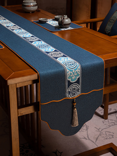 采购产品中国禅宗桌旗，无障碍豪华茶垫，餐桌，咖啡桌桌垫，茶桌