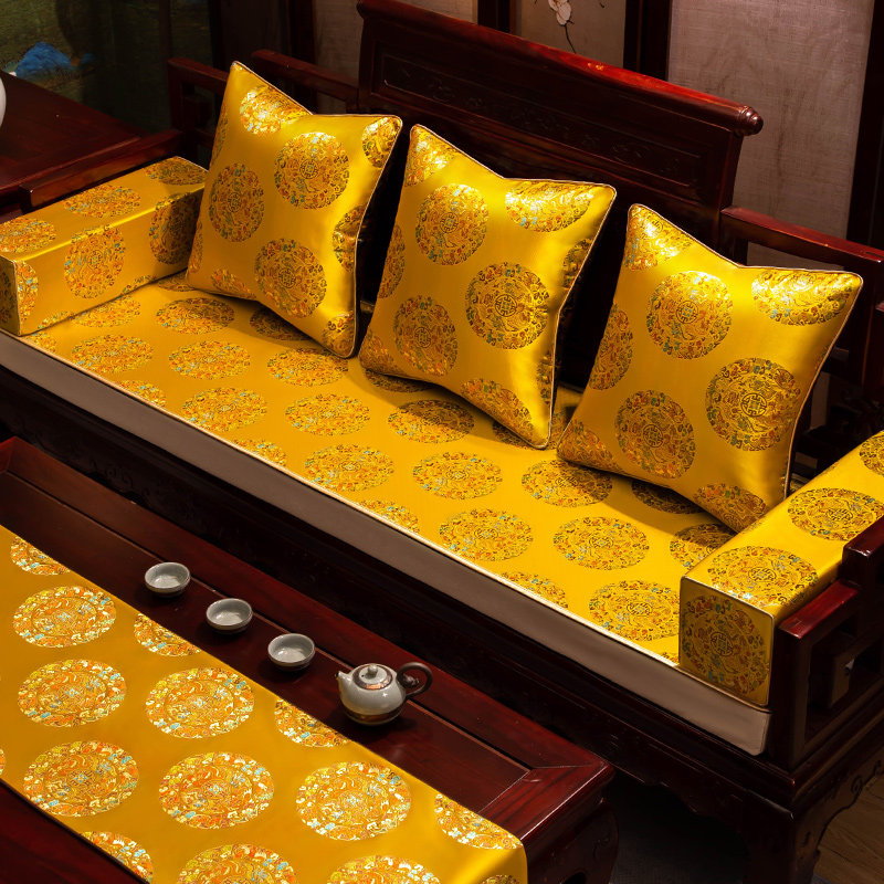 中式沙发套罩红木家具座垫盖布四季通用罗汉床垫沙发盖巾防滑定制,居家布艺,沙发套,淘宝优惠券,粉丝福利购,淘宝优惠卷