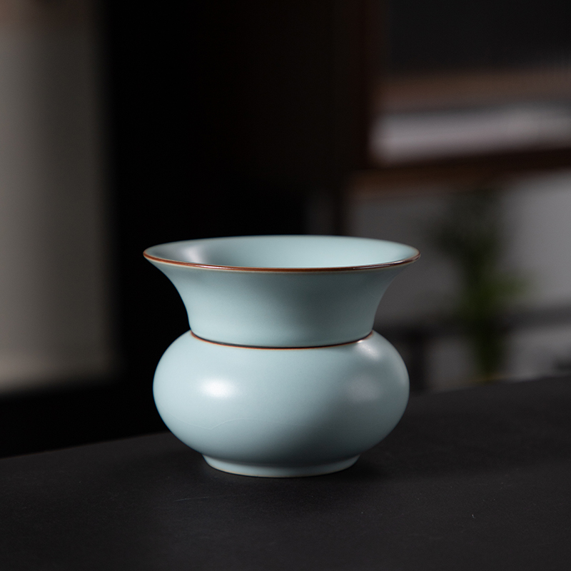 德化陶瓷高档汝窑过滤