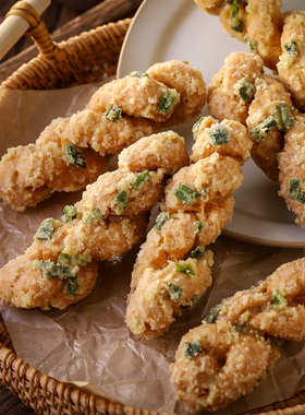 香葱蒜蓉枝闽南茶点大麻花厦门特产油赞子潮汕油索泉州特产伴手礼