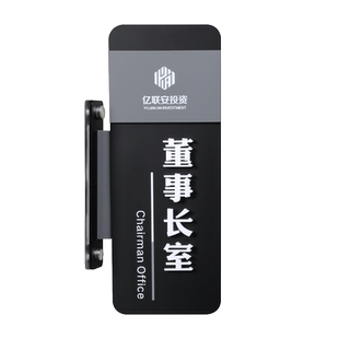 商务办公室门牌定制公司部门牌子高档会议室财务室董事长室科室牌定做简约创意学校班级医院直播间标识牌订做