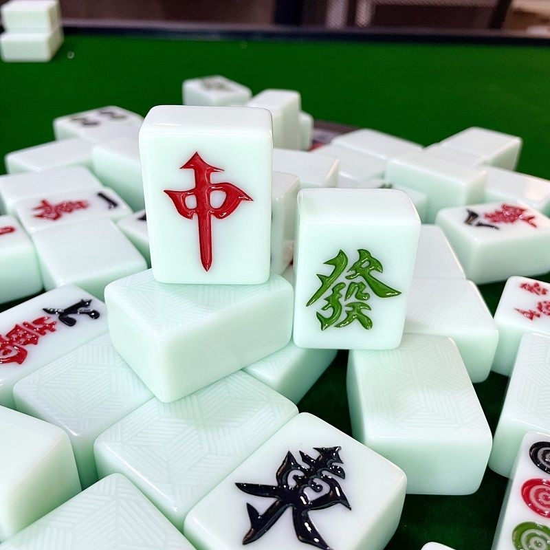 特价手搓麻将牌防玉石大