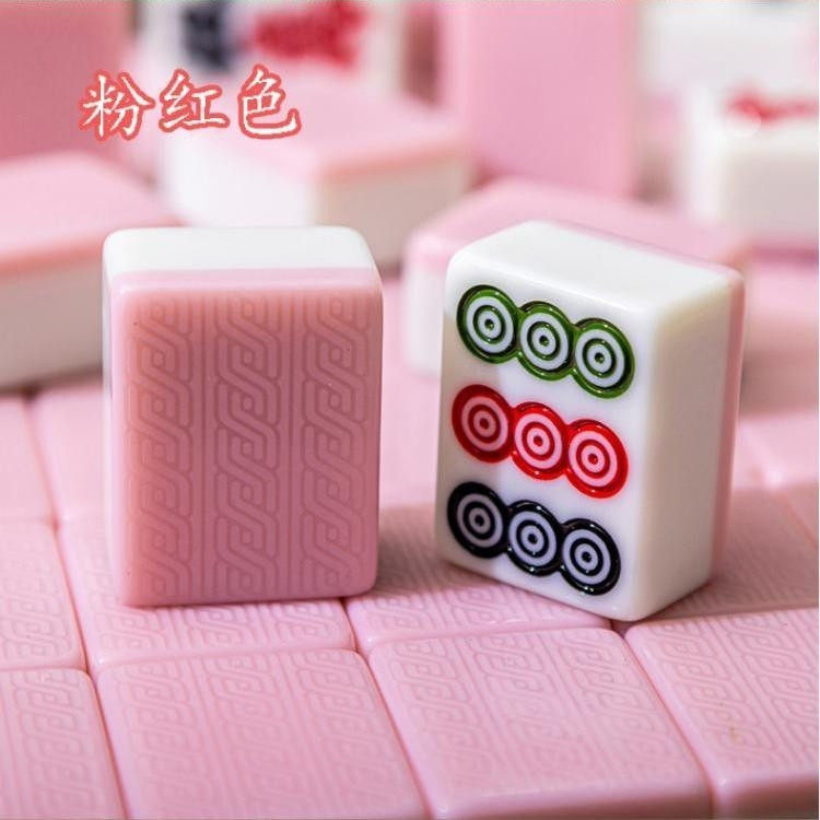 全自动高端彩玉石麻将牌