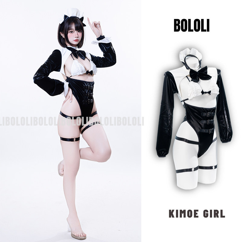 原創性感分體鏤空女仆裝