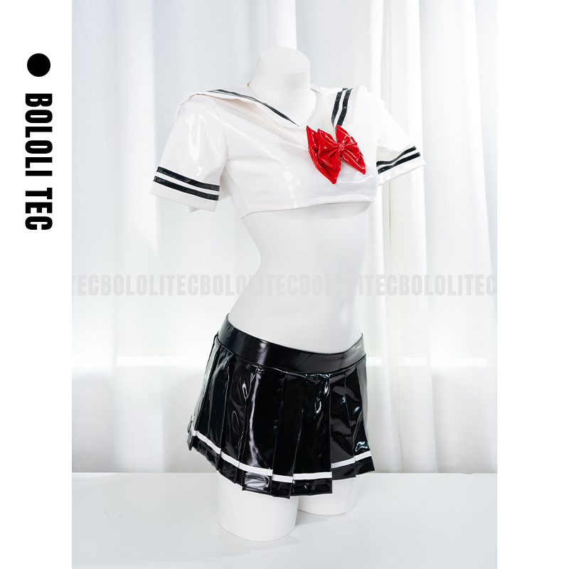 BOLOLI日系漆皮JK制服