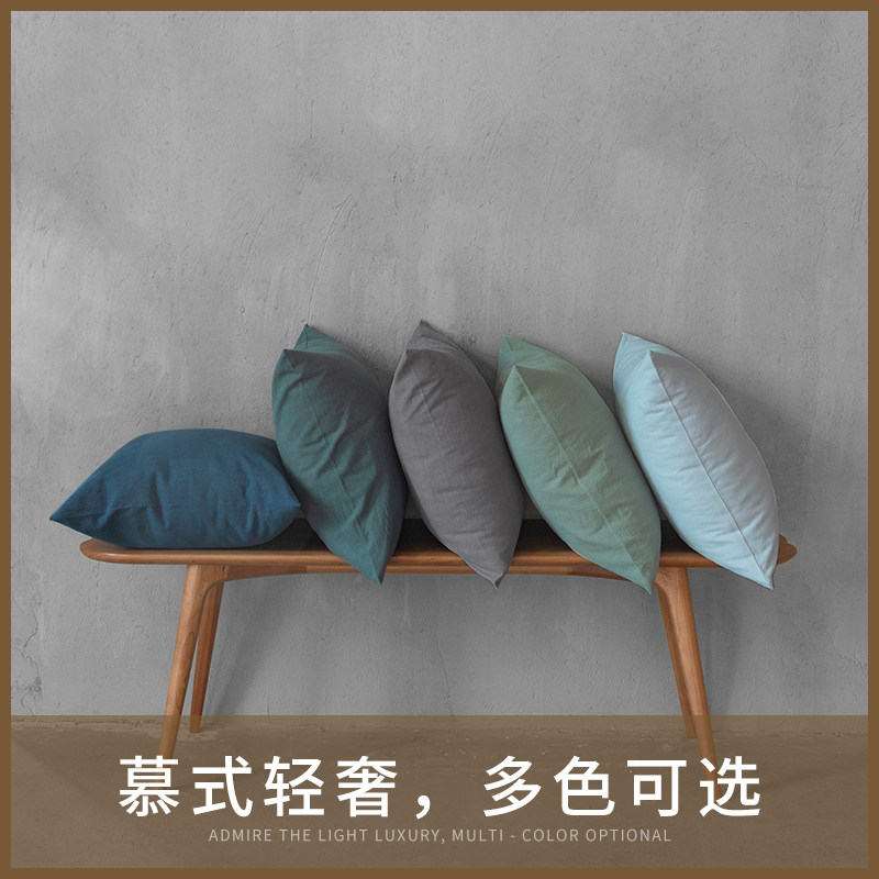 棉麻抱枕套客厅抱枕套