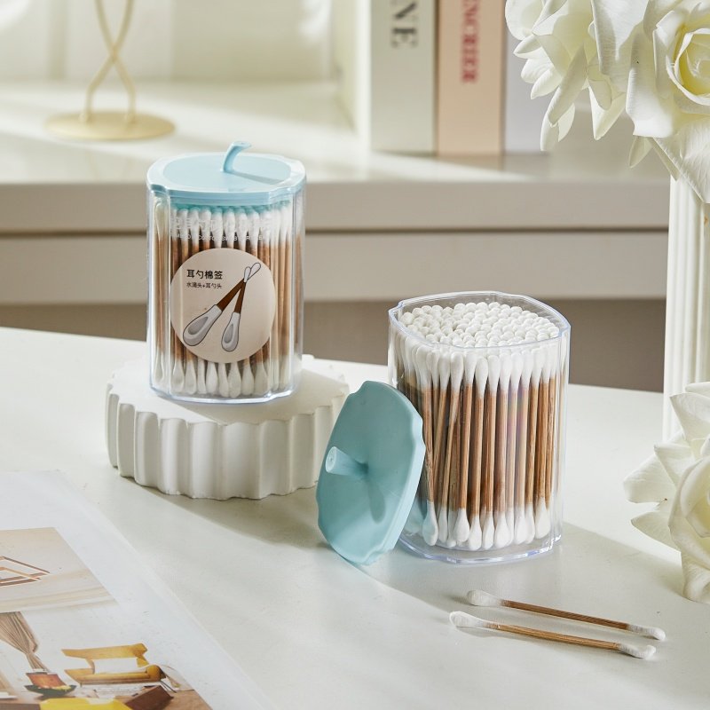 棉签收纳盒双头棉签掏耳朵化妆一次性卫生棉棒挖耳勺清洁棉棒盒装,家庭/个人清洁工具,棉签/棉棒/棉包,淘宝优惠券,粉丝福利购,淘宝优惠卷