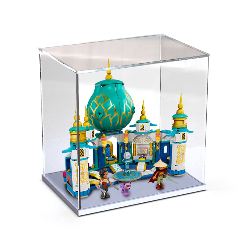 亚克力展示盒适用乐高43181 迪士尼寻龙传说宫殿模型防尘罩收纳盒