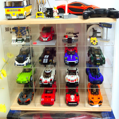 亚克力车模展示柜适用乐高75892/75895迈凯伦塞纳speed赛车系列