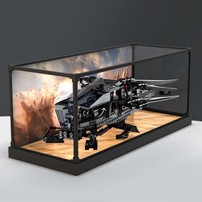 高透明收纳防尘架适用乐高10327沙丘皇家扑翼机模型亚克力展示柜