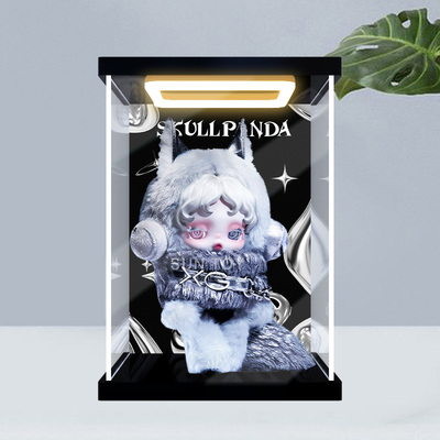 佳寻适用于泡泡玛特 XG x SKULLPANDA日本限定联名SP吊卡展示柜