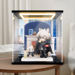 佳寻适用APEX 来份甜点系列 明日方舟 银灰 手办回灯高清展示柜