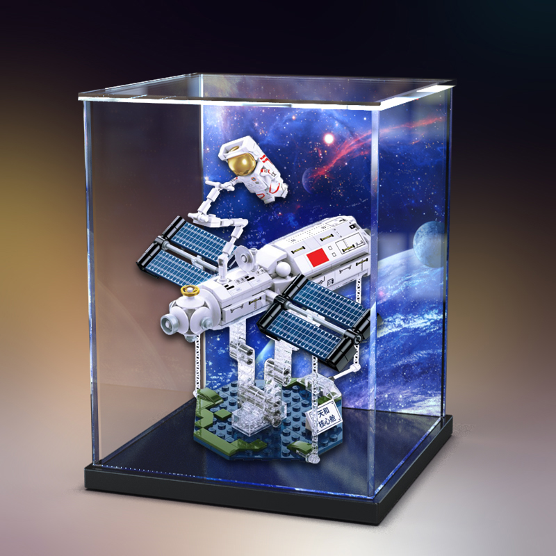 中国航天K10210天和核心舱展示柜