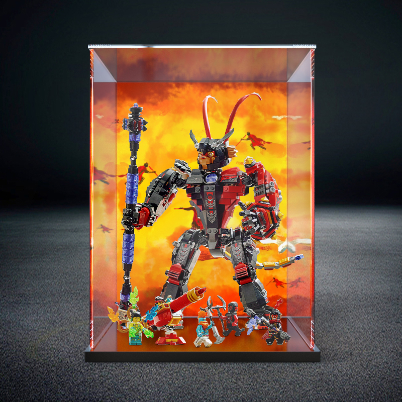 亚克力防尘柜适用乐高80033