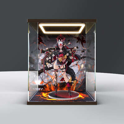 适用NEONMAX 蔚蓝档案 狐坂若藻 斋藤千和 回型灯亚克力展示柜