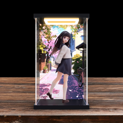 佳寻适用TAITO冰菓千反田爱榴 JK制服 景品手办回型灯展示柜